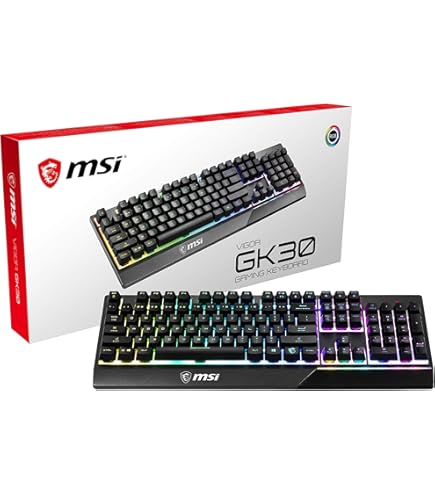 Amazon.co.jp: MSI Vigor GK71 Sonic RED AM メカニカル RGB