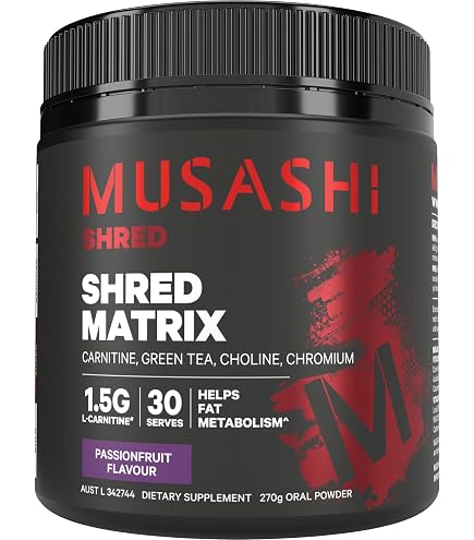 musashi l carnitine powder review Musashi Shred & Burn Protein Powder, Vanilla, Muscle Builder Formula, High  Protein Supplement, Mass & Strength Support, Post-Workout Nutrition, 2kg :  Amazon.com.au: Health, Household & Personal Care