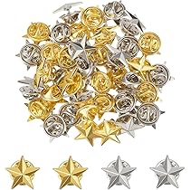 ベイビー☆星型☆ヘアピン＆ブローチ☆新品未使用品☆ 星が彩る月方ブローチ | 【星の専門店☆通販サイト】《まよなか