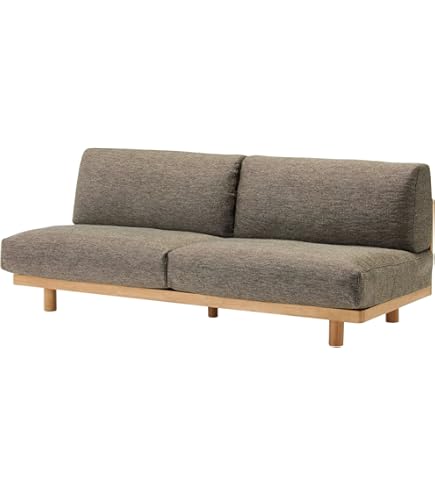 Amazon｜無印良品 ソファ本体 幅178.5×奥行96×高さ82.5cm 木製フレーム