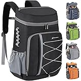Maelstrom Cooler Backpack,Insulated Soft Cooler Bag,35 Can Backpack Cooler Leakproof,Beach Cooler Camping Cooler,Ice Chest Ba