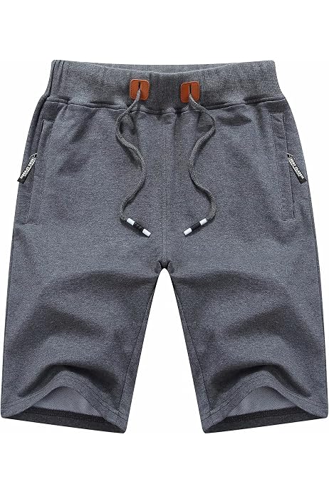 QPNGRP Mens Shorts Casual Drawstring 