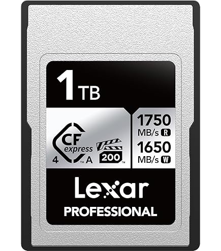 Lexar 320GB Professional CFexpress Type A SILVER Series Memory