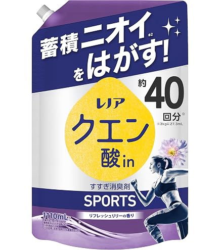 Amazon | レノア クエン酸 in 超消臭 クリアフローラルの香り 詰替