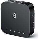 Bluetooth トランスミッター レシーバー TaoTronics 【光デジタル Type-C 24時間再生】 aptx-LL 低遅延 Bluetooth 5.0 受信機 送信機 2台同時接続 一台二役 小型 (テレビ/Nintendo Swit