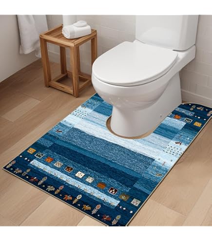 Amazon | 日本製 ホットトイレマット ナチュラルブラウン | 椙山