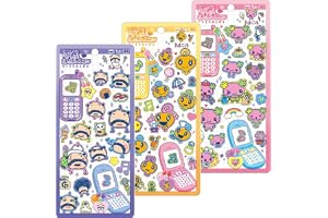 【3種セット】クラックス 平成ハッピーフォンステッカーズ たまごっち 2 立体シール