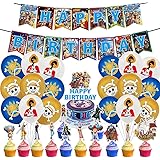 Amazon Co Jp One Piece 誕生日 飾り付け パーティー セット ワンピース ルフィ アニメ キャラクター 面白い 可愛い 子供 男の子 女の子 Happy Birthday ガーランド バナー 風船 ケーキトッパー ブルー レッド 34枚セット おもちゃ