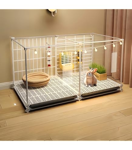 Amazon.co.jp: 小動物ケージ デグー ケージ 屋内用バニーケージ お掃除