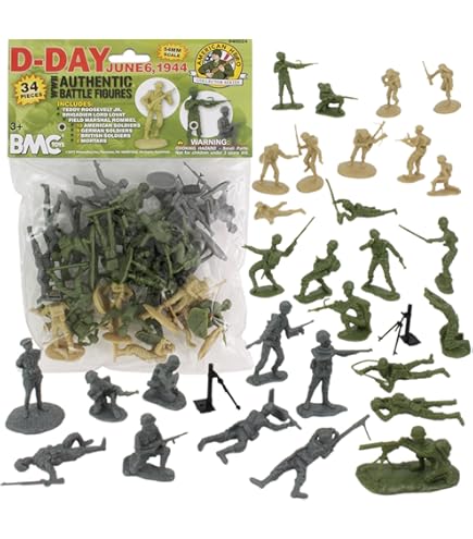 Amazon.co.jp: BMC WW2 D-Day ジュノビーチ プラスチック 陸軍 メンズ