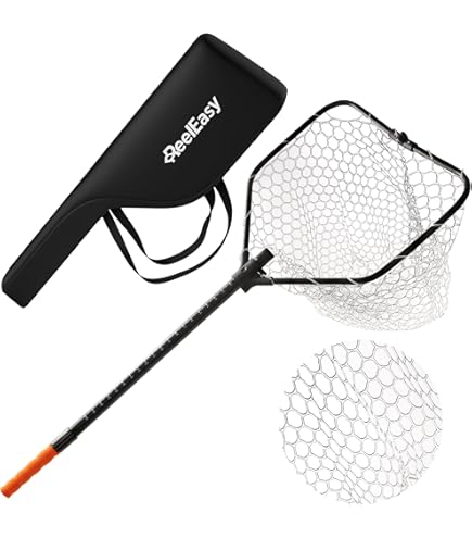 EGO S2 Slider Fishing Net, Ultimate Fishermenâ€™s Tool, Telescoping Handle, Replaceable Head, Salt & Freshwater, 29-60