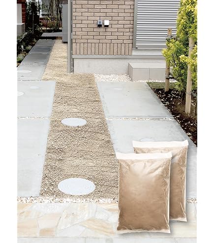 Amazon | pa-man 固まる土 防草土 まさ王 グレー 15kg 真砂土 除草具