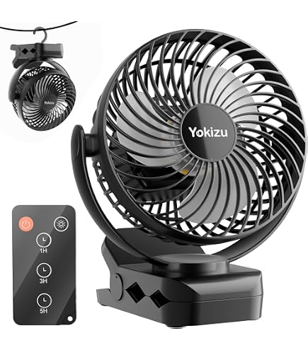 【20000mAh大容量 最大62時間使用 20W急速】キャンプ 扇風機 卓上 Amazon | Yokizu (ヨキズ) キャンプ 扇風機 卓上 【20000mAh大容量