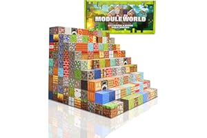 マグネットブロック マイクラ風 磁石 積み木 マグネット 立体パズル 知育玩具 パズル 小学生 DIY 磁性構築ブロック ボードゲーム おもちゃ 誕生日 入園 卒園 ギフト クリスマスプレゼント