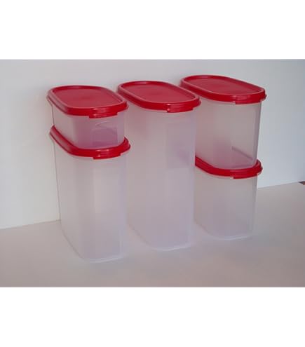 Amazon｜Tupperware Modular Mates スーパーオーバル交換用シール (蓋