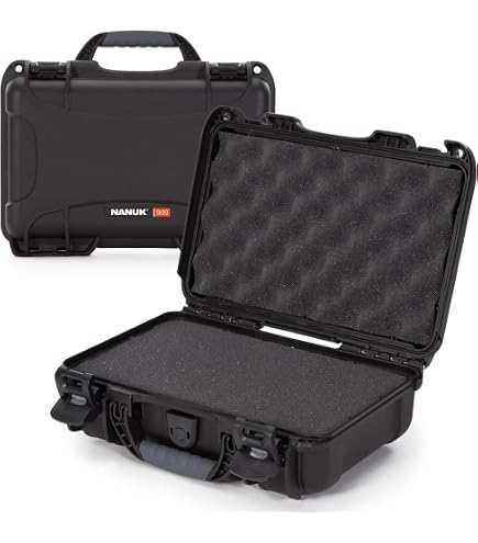 Amazon | Nanuk 910 防水ハードケース 空 - ブラック | NANUK | カメラ