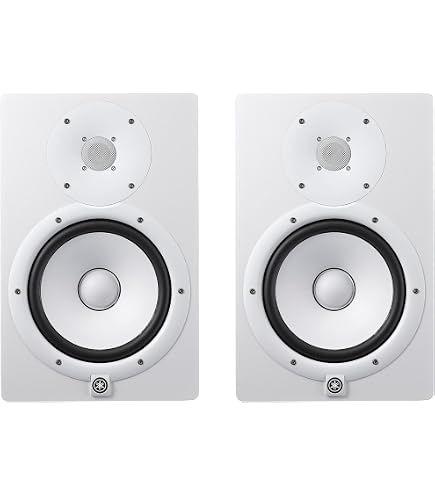 Amazon | ヤマハ HS7 スタジオモニター、ホワイト(ホワイト