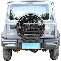 ジムニー JB74 JB64 16インチ スペアタイヤカバー Amazon | WouND ジムニー JB74 JB64 スズキ車タイヤカバー 背面