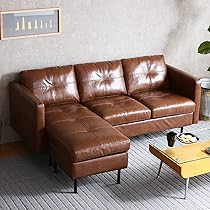 ソファブラウン　3人掛け 楽天市場】【送料無料】 本革張り 3人掛けソファ ロブソン