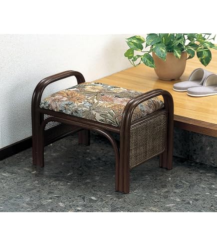 Amazon｜【今枝商店】籐 ラタン ご仏前金襴座椅子 AMZC41 座面高31cm