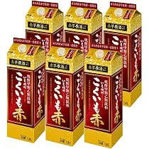Amazon.co.jp: サッポロ 甲乙混和芋焼酎 こくいも赤 25度 紙パック