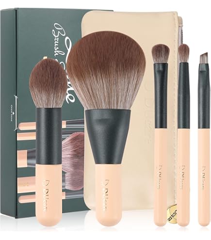 MAC ゴールデンタッチミニブラシキット Amazon.com: MAC Golden Touch Mini Brush Kit, 5 Piece Set : Beauty