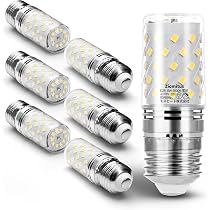 Amazon | Ziomitus LED電球 E17口金 40W-60W形相当 5000K 昼白色相当