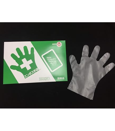Amazon.co.jp: マイジャストグローブ#30化粧箱(五本絞り)180枚入 L 30μ