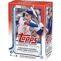 Amazon.co.jp: MLB 2025 TOPPS HOLIDAY BASEBALL MEGA BOX : スポーツ