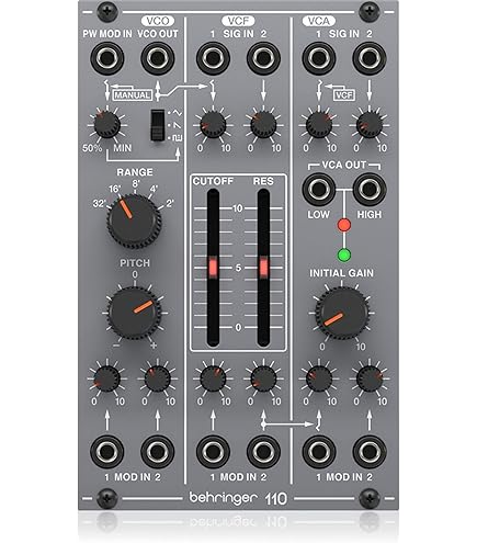 モジュラーシンセ　ベリンガー　system2500 モジュラーシンセ ベリンガー system2500 モジュラーシンセ