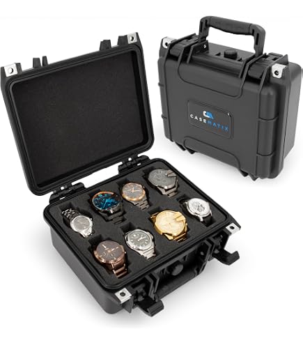 Pelican Case 1400 Custom Foam Insert for 10 Watches (FOAM ONLY