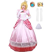 ☆*☆様 ピンクのドレス コスプレ衣装 Amazon.co.jp: [SSUPTEMBER2] ピーチ プリンセス 姫ドレス