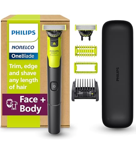 ボディ・フェイスケア PHILIPS Amazon.co.jp: Philips OneBlade フェイス+ボディトリマー&シェーバー