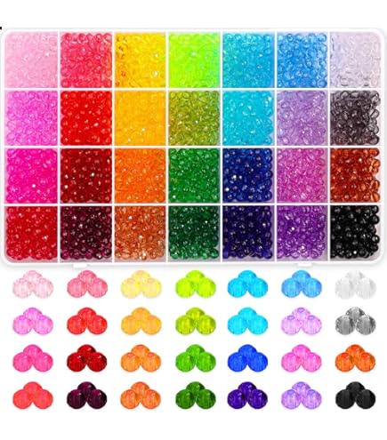 100pcs Colorful Reflective Acrylic Beads – 10mm Round Beads For DIY Jewelry Making - View #3