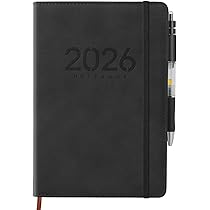 Amazon.co.jp: VANRA 手帳 2026-2027 A5 マンスリー ウィークリー