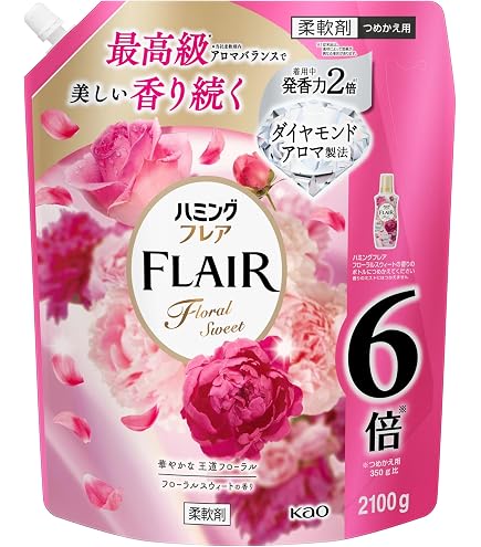 Amazon | 【花王】ハミング オリエンタルローズの香り つめかえ用 