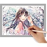 Amazon トレース台 Energiek ライトボックス 電池給電トレス台 5段階調光ライトテーブル 高輝度目盛り付き 優れる透過率 イラスト 落書き 製図 書道 建築設計 写経 品質保証 Pse認証済み トレーサー 通販