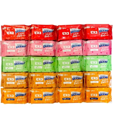 Amazon.co.jp: グリコ ビスコミニパック 5枚×20箱 : 食品・飲料・お酒