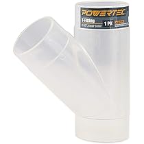 Amazon.co.jp: POWERTEC 2-1/2インチクリアYフィッティング 2-1