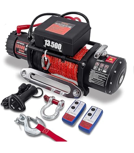 Amazon.co.jp: WARN 106170 M8274 Winch with Steel Cable Rope: 3/8