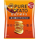 Koikeya Pure Potato, Five Star Consomme, 1.8 oz (52 g) x 12 Bags