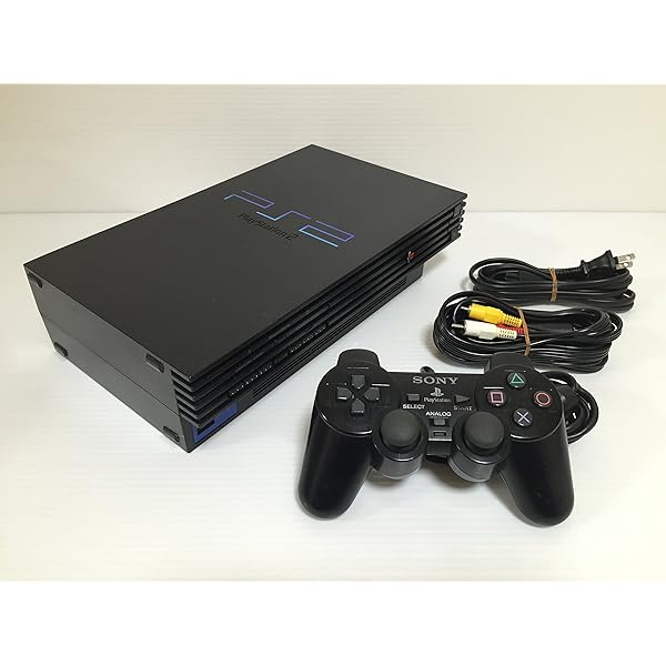 Amazon | PlayStation 2 チャコール・ブラック (SCPH-90000CB 