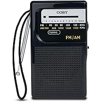 Amazon.co.jp: Coby ポータブルAM/FMラジオ レトロポケット