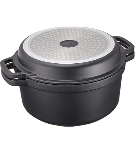 Amazon.co.jp: cotta 無水調理鍋 シルバー 直径:20cm 本体高さ:9.5cm