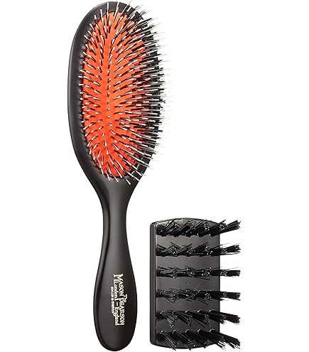 正規品⭐️新品 MASON PEARSON ポケットブリッスル ダークルビー メイソンピアソン ブラシ ポケットブリッスル ダークルビー 猪毛ブラシ