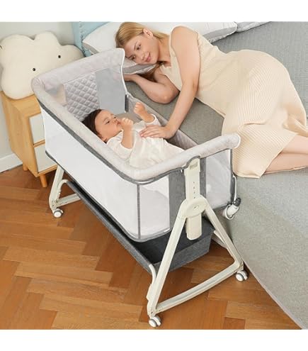 Amazon.co.jp: ヤトミ ベビーベッド レギュラーサイズ ぐっすり2