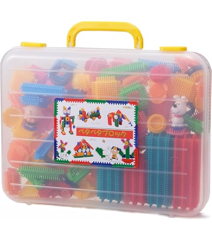 ペタペタブロック　大量 Amazon.co.jp: ペタペタブロック (コンテナケース入) L 400PCS