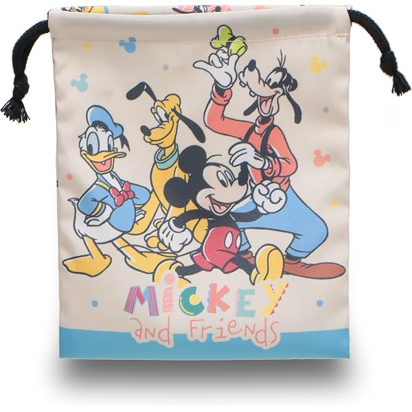 Amazon.co.jp: ミッキー＆フレンズ きんちゃく べスティーズ 東京