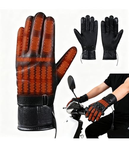 Amazon.co.jp: 電熱グローブ 加熱スキーグローブ（男女兼用）、充電式