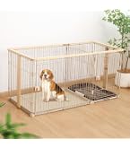 Amazon.co.jp: PETTOM ペットサークル 犬用ケージ 犬ゲージ ペット